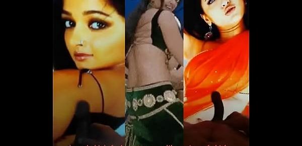  Anushka shetty cum tribute 3 multiple massive big screen